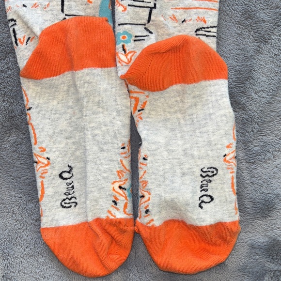 #2 My cat is cool as f@ck BlueQ blue Q socks - Picture 5 of 5